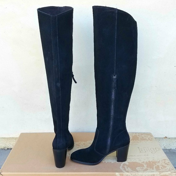 Sexy Latigo x Anthropologie Suede OTK Boots - Picture 4 of 7